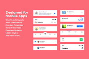Fabrx Mobile Design System For Figma, an UI Kit Template by Lumina_ui_ux202 (Thumbnail 3 of 6)