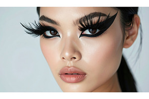 Avant-garde eye makeup with extreme, a Beauty & Fashion Photo by Igor Tichonow
