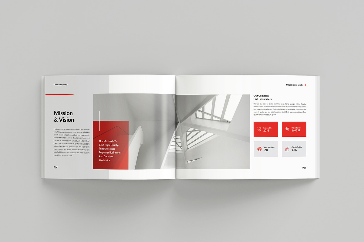Case Study Brochure Template preview 3