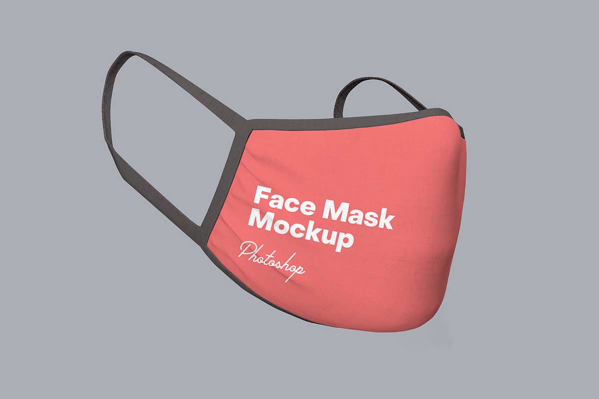 Face Mask Mockups, a Mask Mockup by artimasa (Photo 3 of 7)