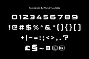 Respa bold futuristic logo font, a Sans Serif Font by WhymoreArt (Thumbnail 10 of 10)