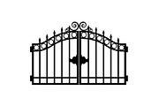 Ornate Wrought Iron Gate Vector Bund, an Illustration by Designs_River (Thumbnail 20 of 47)