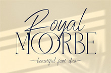 Royal Moorbe - Beautiful Font Duo