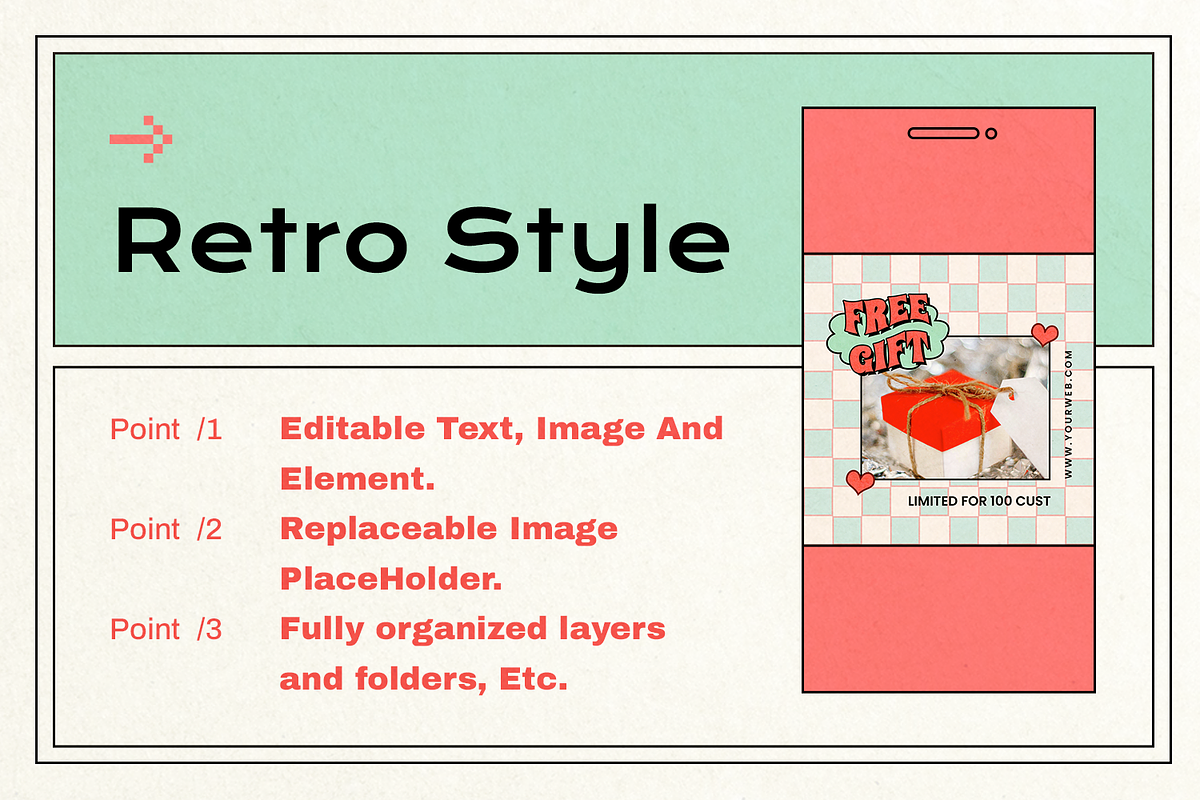 Valents Post & Story Template, a Social Media Template by Creatchees.std (Photo 2 of 5)