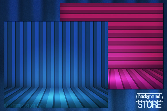 Striped Room Background