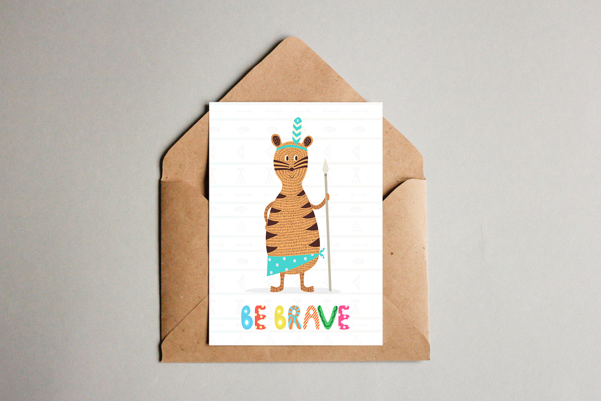 Kids Zoo Alphabet with cute animals!, an Object Graphic by Lana Samokhina (Photo 7 of 7)