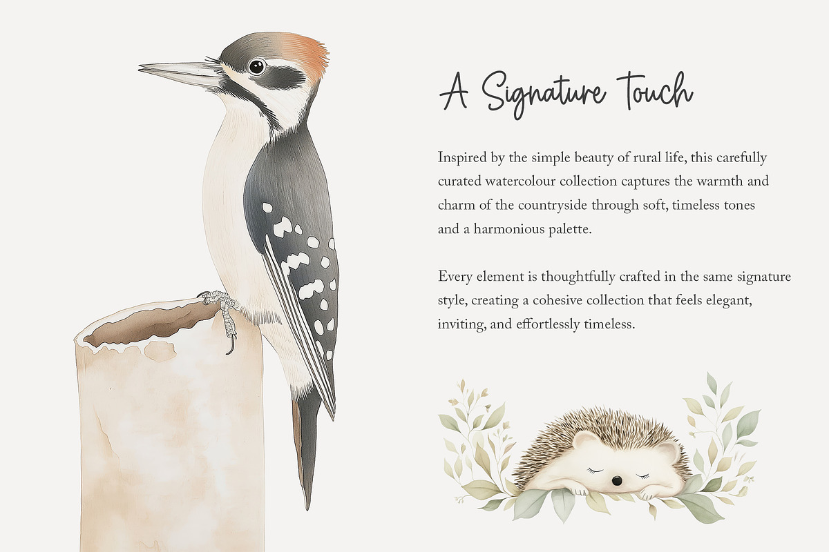 85 forest animal clip art, an Animal Illustration by Poppy Lane Studio (Photo 6 of 10)