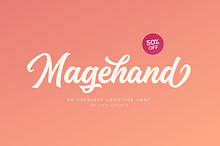 Magehand Logo Font