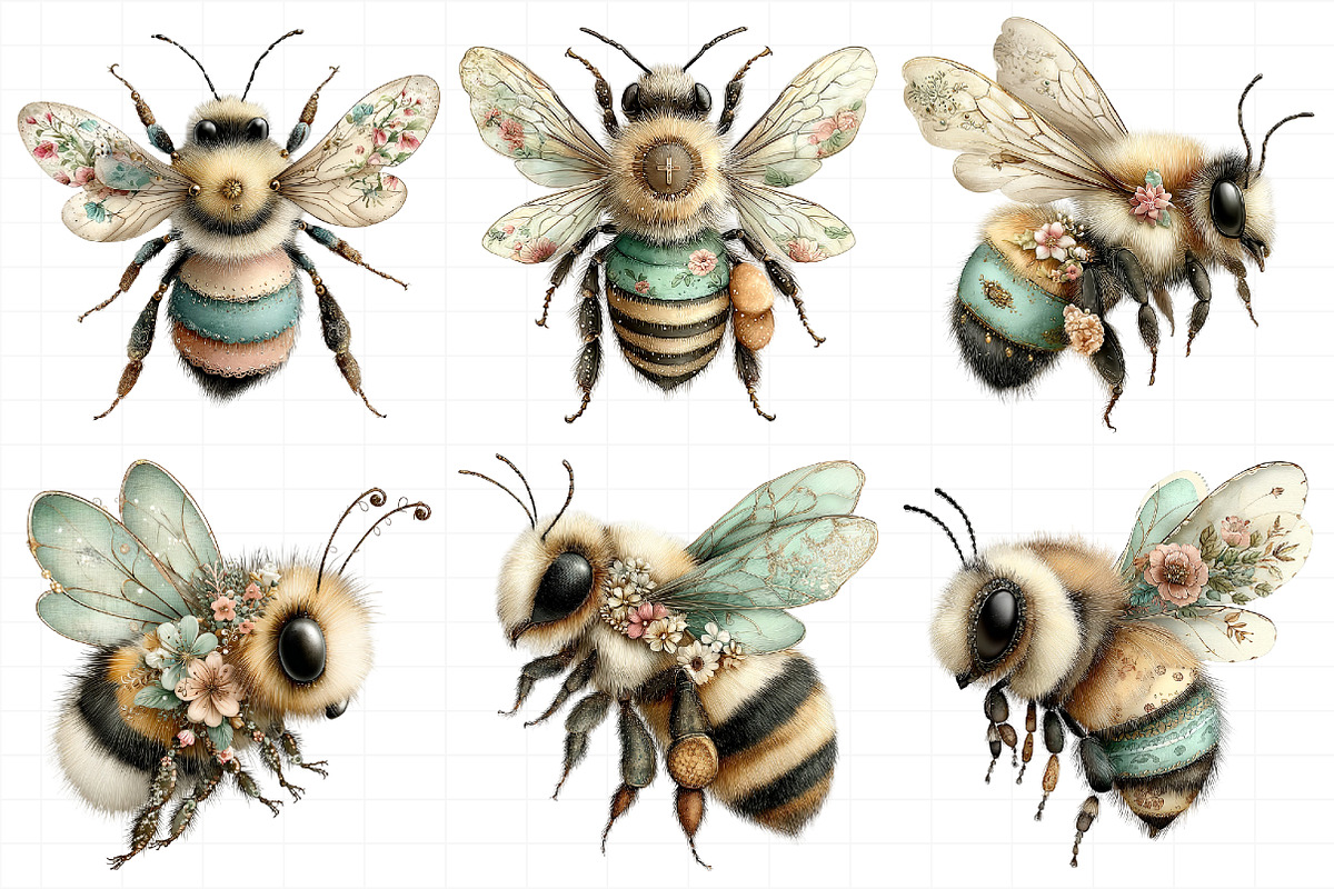 Creation Bee Clipart, an Illustration by Daily.Designs (Photo 3 of 8)