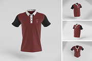 Polo Shirt Mockup, a Shirt Mockup by xavier_studio (Thumbnail 1 of 5)