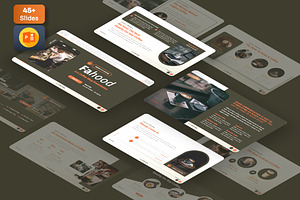 Fahood - Coffee Shop Powerpoint, a Presentation Template by Dhabee