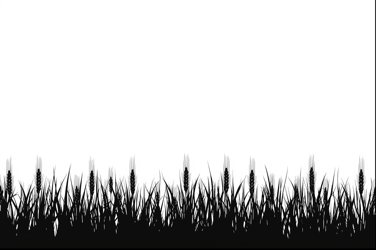 Harvest Wheat Border Designs, an Illustration by Creativeshirt (Photo 4 of 9)