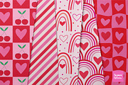 Sweet Valentine  Collection Set, a Pattern Graphic by Yasmine Patterns (Thumbnail 2 of 8)
