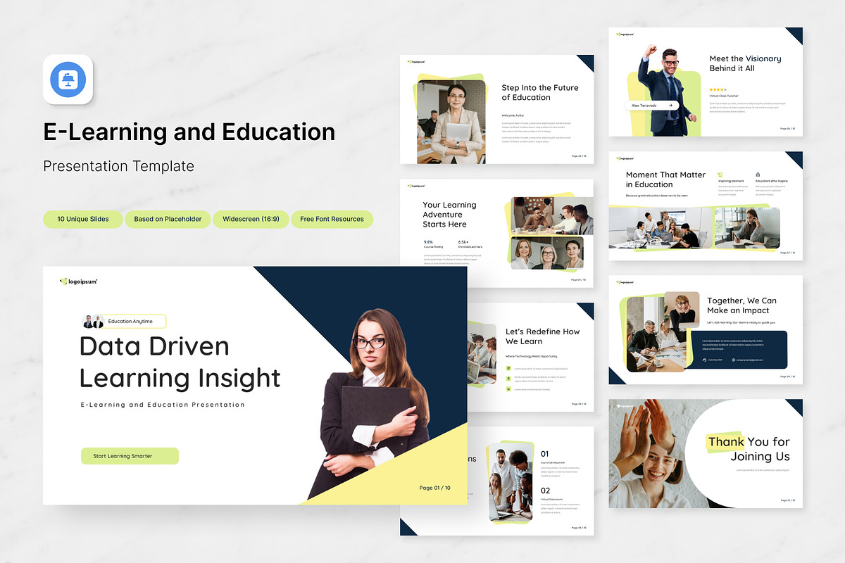 E-Learning and Education Keynote, a Presentation Template by Antstheme (Photo 1 of 2)
