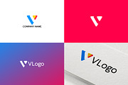 Simple Logo Design for Letter V, a Branding & Logo Template by Al-Ghaniy (Thumbnail 1 of 2)