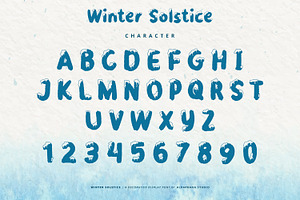 Winter Solstice - Display Font