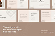 Aqilla – Fashion Brand Guidelines, a Presentation Template by Rukuru Studio (Thumbnail 7 of 7)