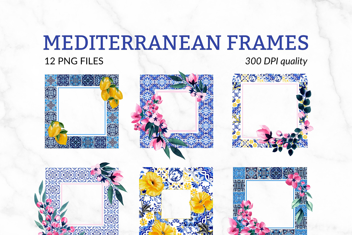 Mediterranean Frames Creator, an Object Graphic by ilonitta (Photo 4 of 12)
