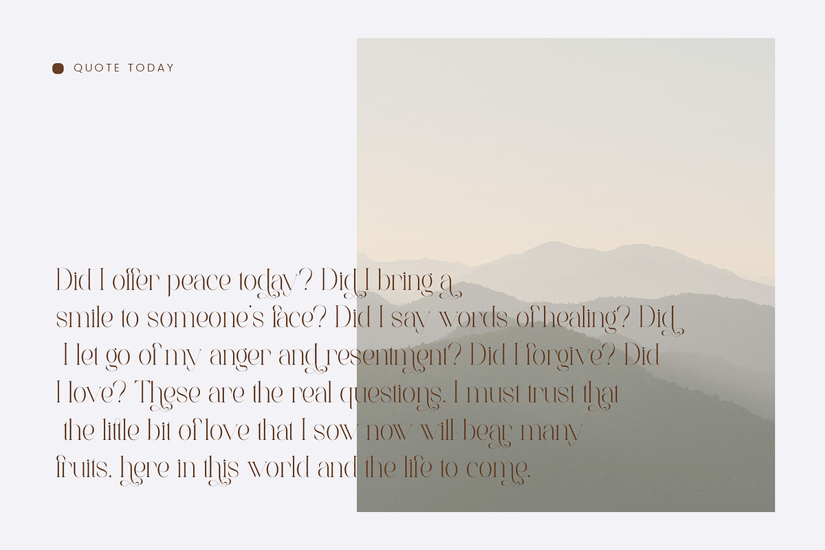 Achetta - Modern Serif Font, a Serif Font by Aqeel_Art (Photo 8 of 12)
