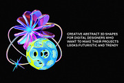 Y2K 3D Aesthetic Shapes Collection, a Graphic by LarysaZabrotskaya (Thumbnail 8 of 12)