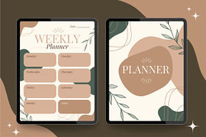 Elegance Fully Planner Template