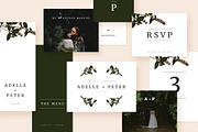 Simply Modern Wedding Suite, an Invitation Template by Prixel Creative (Thumbnail 1 of 5)