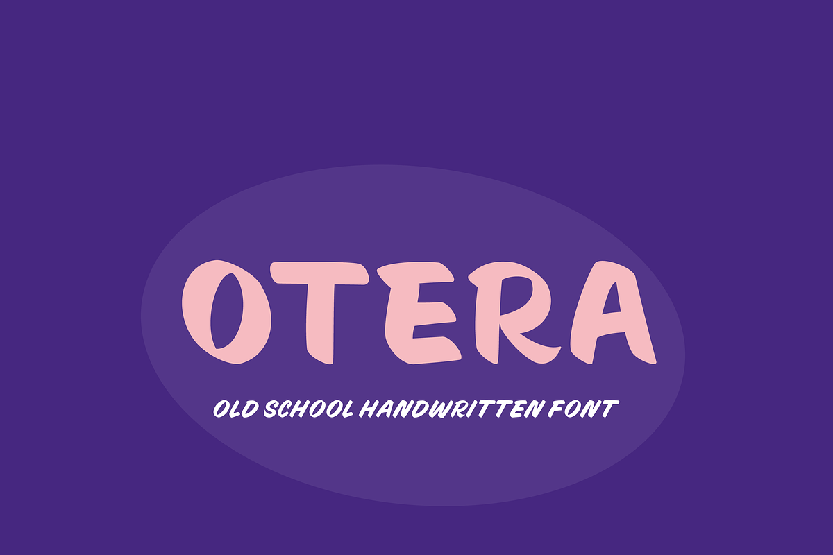Otera Script Font Family, a Script Font by Creative Foundry (Photo 1 of 8)