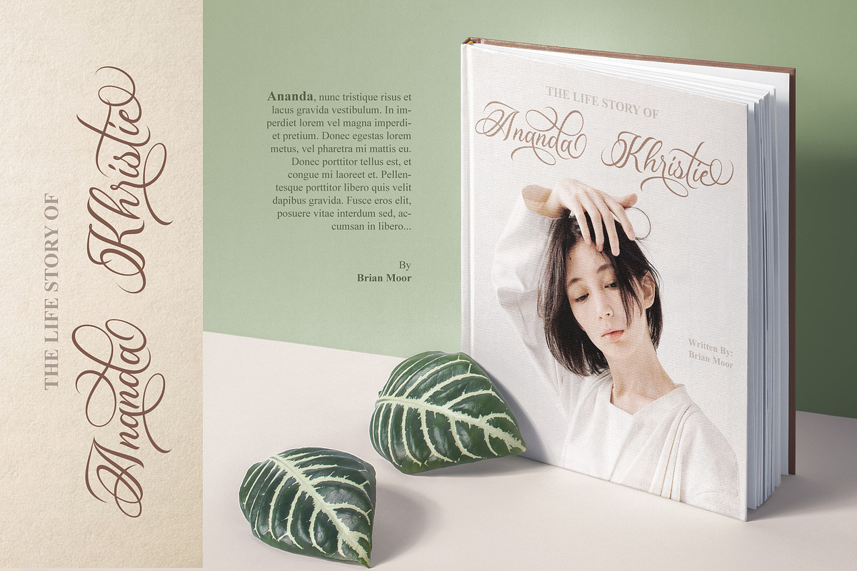 Madelican / Calligraphy Font preview 4
