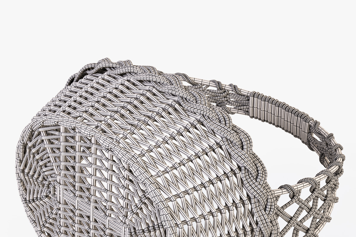 Wicker Basket 04 Gray with Apples, a Food & Drink 3D Model by Markelos (Photo 31 of 31)