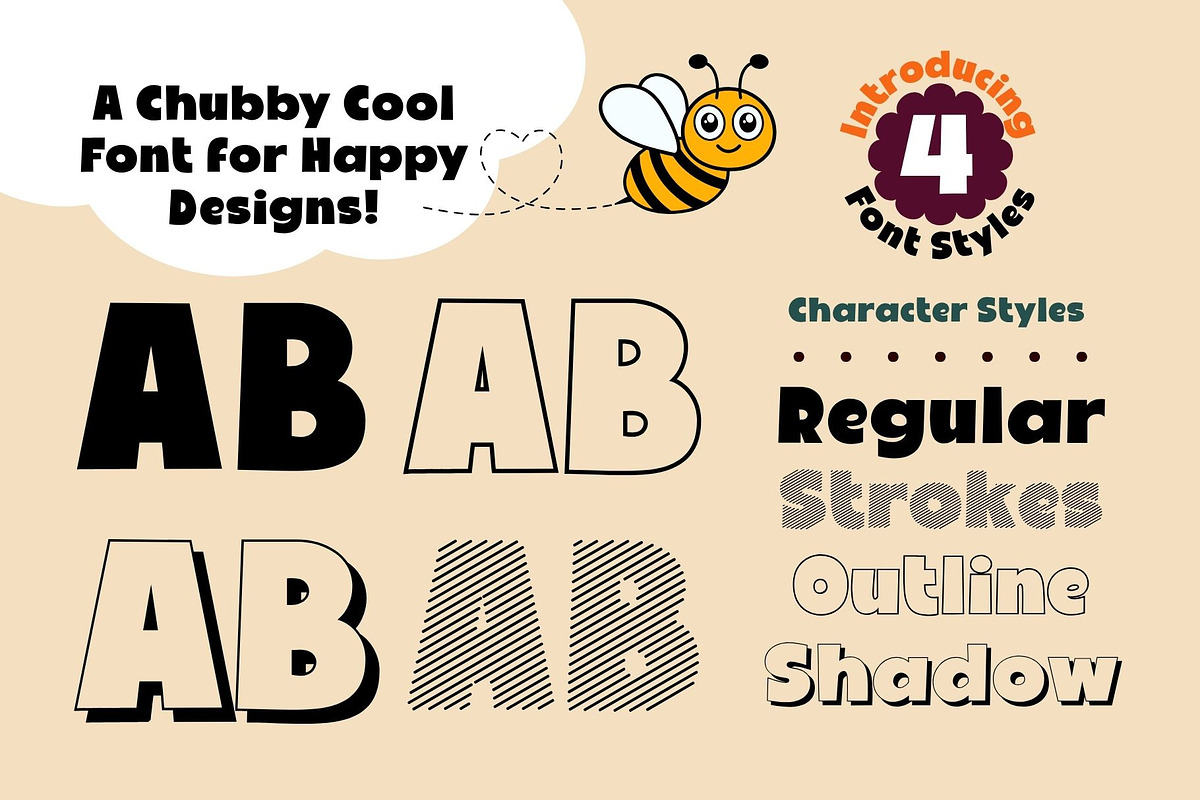 Fox Koolie : 4 Font styles, a Handwritten Font by Fox7 By Rattana (Photo 2 of 13)