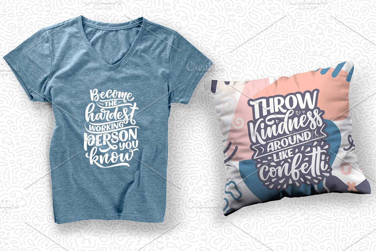 Motivation Lettering Quotes, a Decorative Illustration by Artlana (Photo 8 of 9)