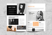 Fashion Magazine Template Design, a Magazine Template by White Graphic (Thumbnail 7 of 11)