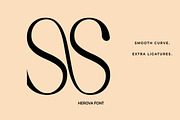 HEROVA, a Serif Font by Gatype (Thumbnail 13 of 13)