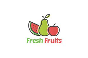 Fresh Fruits Logo