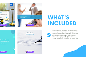 Instagram Template For Law Firms