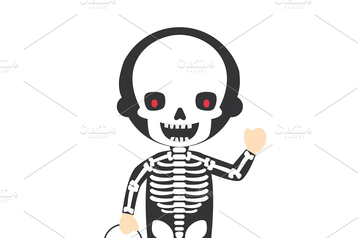 Set of Halloween characters, an Illustration by asantosg (Photo 5 of 5)