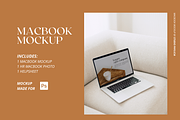 Macbook Mockup, TERRA 22, an iPhone Mockup by Studio Phylicia (Thumbnail 1 of 3)