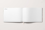 Landscape Wedding Guest Book Mockup, a Books & Magazine Mockup by creatsy5 (Thumbnail 6 of 12)