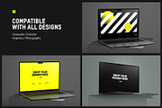 Animated Mockup Macbook Pro, a Mac Mockup by HAZARD MOCKUPS (Thumbnail 4 of 6)