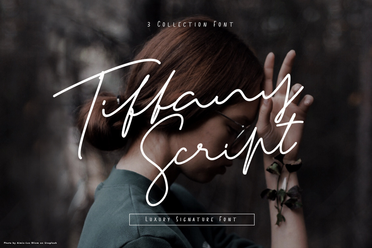 Tiffany Script, a Script Font by Ardyanatypes (Photo 1 of 13)