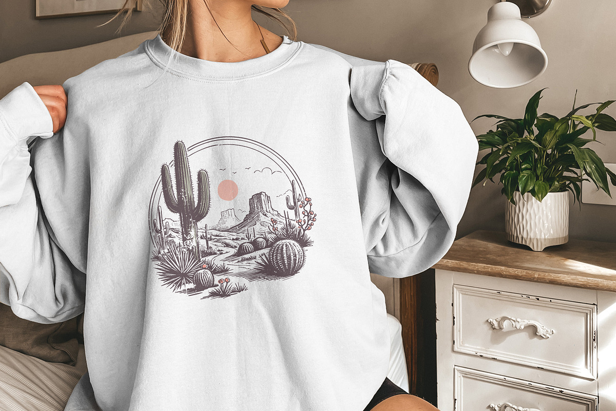 Serene Desert Landscape, an Illustration by SharpMarketplace (Photo 9 of 9)