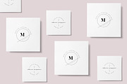 50 Trending Minimal Logo Bundle V01, a Branding & Logo Template by XpertgraphicD (Thumbnail 5 of 15)