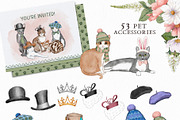 Cat Illustrations Patterns & Borders, a Graphic by Pretty Little Lines (Thumbnail 12 of 17)