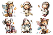 Whimsical New Year Party Animals, an Illustration by DreamArtGraphic (Thumbnail 3 of 4)