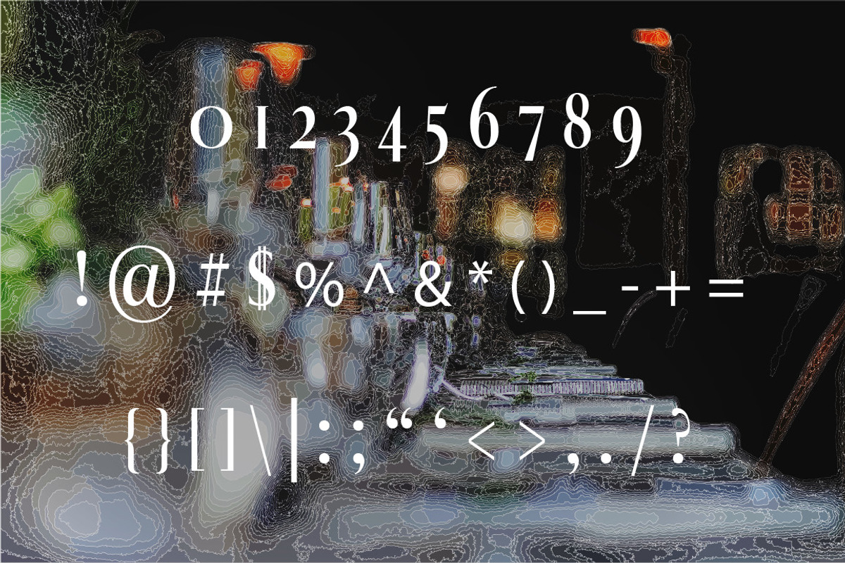 Wedding Display Font preview 5