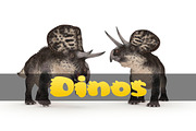 Cute Dino Dinosaur Font, a Font by vladocar (Thumbnail 5 of 9)