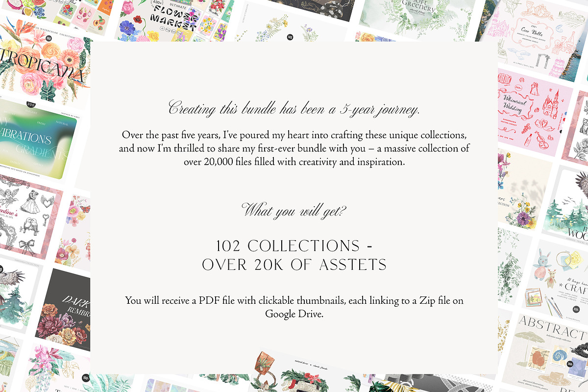WHOLE SHOP BUNDLE - 20K of asstets, an Illustration by SunnyAfternoons (Photo 2 of 7)