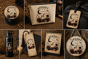 Dark Academia Halloween Png Bundle, an Object Graphic by Daisy Design (Thumbnail 4 of 21)
