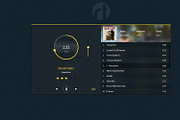 Modern Music Player, a Templates & Theme by RTdevs (Thumbnail 2 of 2)