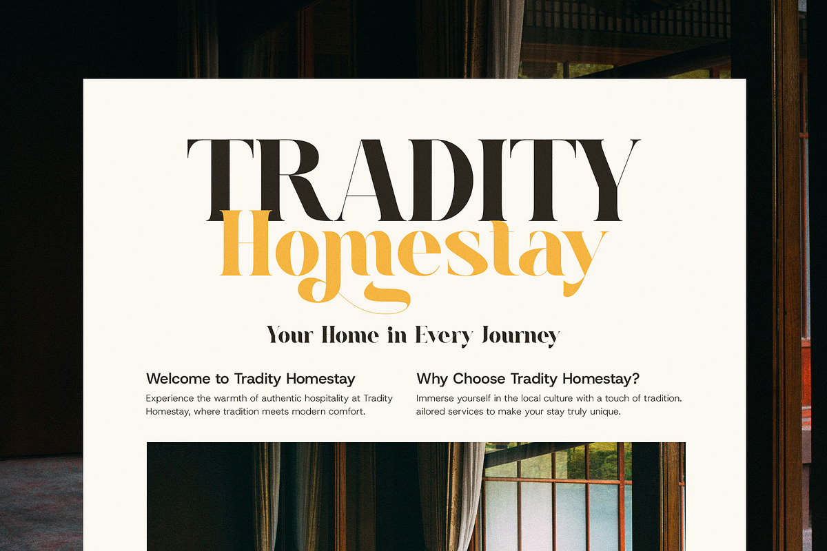 Anika Elegant Display Serif Font, a Serif Font by Graphicxell (Photo 3 of 8)